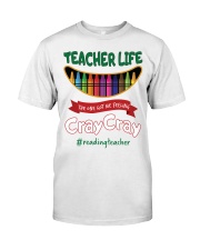 READING TEACHER Classic T-Shirt tile