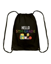 HELLO 5TH GRADE Drawstring Bag tile