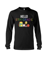HELLO 5TH GRADE Long Sleeve Tee tile
