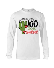 MY STUDENTS ARE 100 DAYS SHARPER Long Sleeve Tee thumbnail