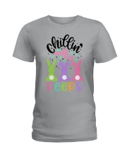 CHILLIN' WITH MY PEEPS Ladies T-Shirt thumbnail
