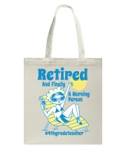 4TH GRADE TEACHER Tote Bag tile