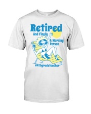 4TH GRADE TEACHER Classic T-Shirt front