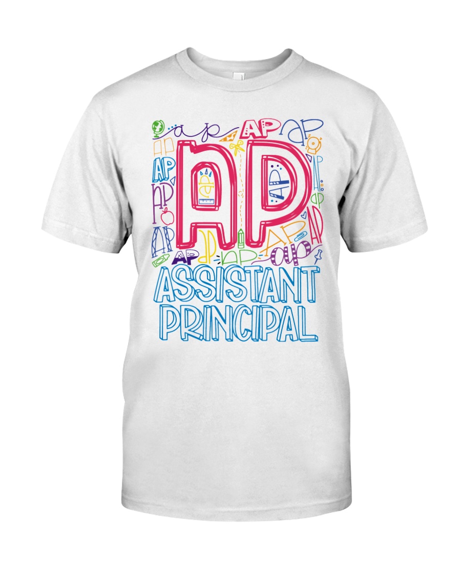 ASSISTANT PRINCIPAL TYPOGRAPHIC Classic T-Shirt
