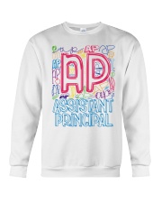 ASSISTANT PRINCIPAL TYPOGRAPHIC Crewneck Sweatshirt thumbnail