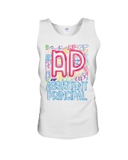 ASSISTANT PRINCIPAL TYPOGRAPHIC Unisex Tank thumbnail