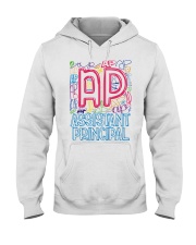 ASSISTANT PRINCIPAL TYPOGRAPHIC Hooded Sweatshirt thumbnail