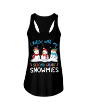 SECOND GRADE SNOWMIES Ladies Flowy Tank thumbnail