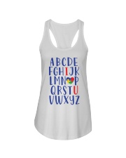 ABC I LOVE U Ladies Flowy Tank thumbnail