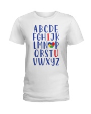 ABC I LOVE U Ladies T-Shirt thumbnail