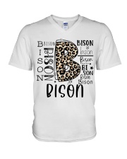 BISON V-Neck T-Shirt tile