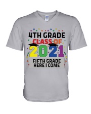 4TH GRADE V-Neck T-Shirt tile