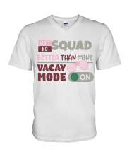 AIN'T NO SQUAD BETTER THAN MINE V-Neck T-Shirt tile