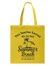 TEACHER Tote Bag tile