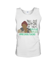PRESCHOOL TEACHER Unisex Tank tile