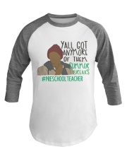 PRESCHOOL TEACHER Baseball Tee tile