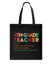 4TH GRADE TEACHER Tote Bag thumbnail