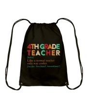 4TH GRADE TEACHER Drawstring Bag thumbnail
