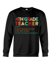 4TH GRADE TEACHER Crewneck Sweatshirt thumbnail