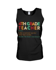 4TH GRADE TEACHER Unisex Tank thumbnail