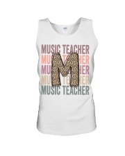 MUSIC TEACHER Unisex Tank tile
