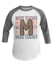 MUSIC TEACHER Baseball Tee tile