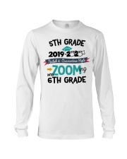 5TH GRADE ZOOMING INTO 6TH GRADE Long Sleeve Tee tile