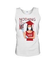 RED - NOTHING CAN STOP ME Unisex Tank tile