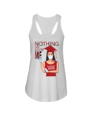 RED - NOTHING CAN STOP ME Ladies Flowy Tank tile