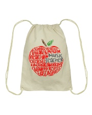 MUSIC APPLE Drawstring Bag thumbnail