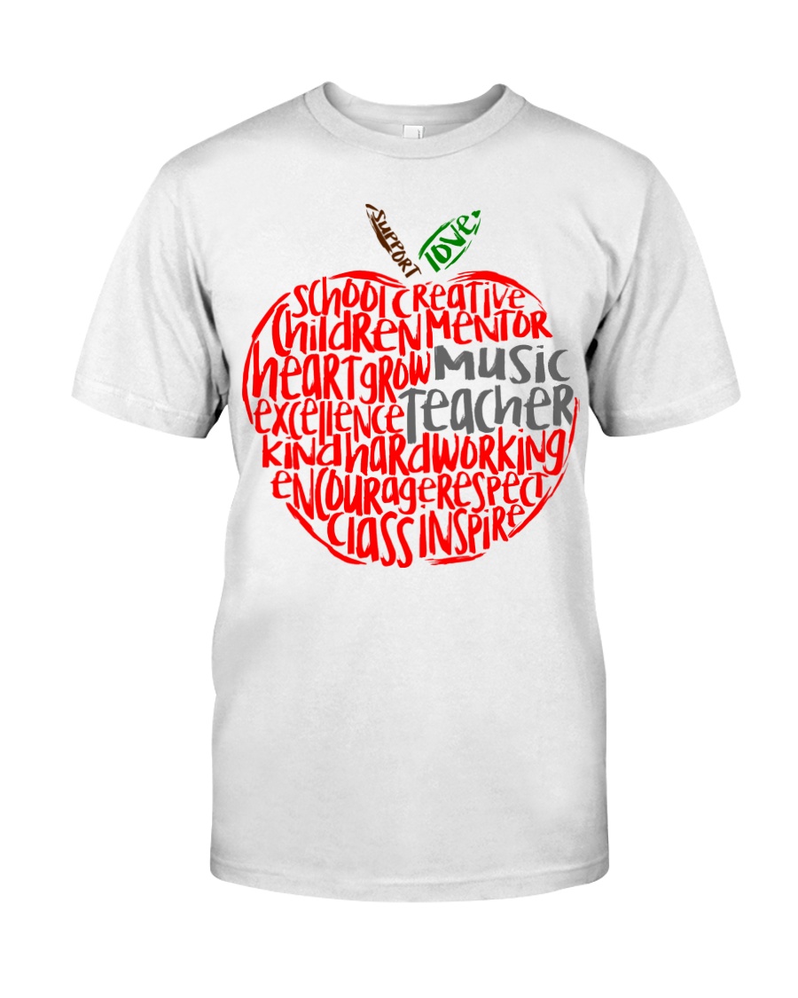 MUSIC APPLE Classic T-Shirt