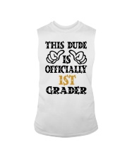 THIS DUDE IS OFFICIALLY 1ST GRADER Sleeveless Tee tile