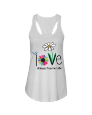 LOVE MUSIC TEACHER LIFE Ladies Flowy Tank thumbnail
