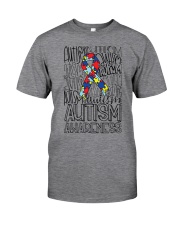 AUTISM AWARENESS Classic T-Shirt front