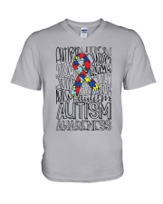 AUTISM AWARENESS V-Neck T-Shirt thumbnail