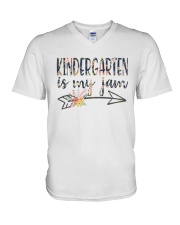 KINDERGARTEN IS MY JAM V-Neck T-Shirt thumbnail