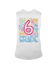 SIXTH GRADE TYPOGRAPHIC Sleeveless Tee thumbnail
