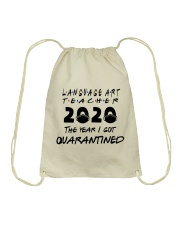 LANGUAGE ART Drawstring Bag thumbnail