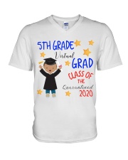 5TH GRADE BOY V-Neck T-Shirt tile