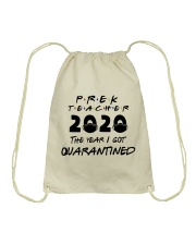 PRE-K TEACHER Drawstring Bag thumbnail