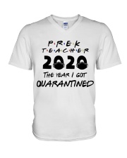 PRE-K TEACHER V-Neck T-Shirt thumbnail