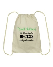 4TH GRADE TEACHER Drawstring Bag tile