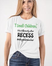 4TH GRADE TEACHER Classic T-Shirt apparel-classic-tshirt-lifestyle-front-101