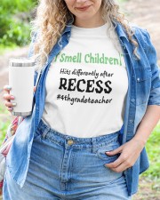4TH GRADE TEACHER Classic T-Shirt custom-t-shirts-classic-lifestyle-front-388