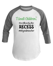 4TH GRADE TEACHER Baseball Tee tile