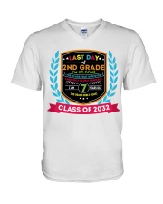 2ND GRADE V-Neck T-Shirt tile