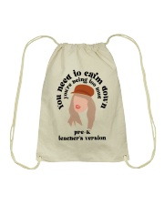 PRE-K TEACHER Drawstring Bag tile