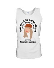 PRE-K TEACHER Unisex Tank tile