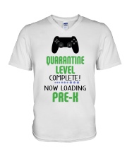PRE-K LOADING V-Neck T-Shirt tile