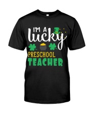 PRESCHOOL TEACHER Classic T-Shirt front